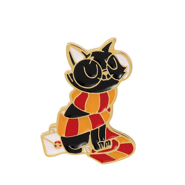Gryffindor Magic Cat Enamel Pin