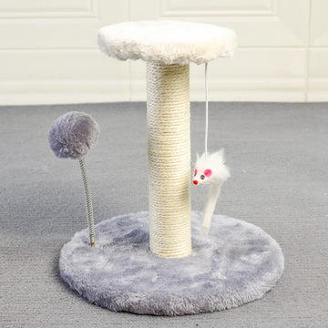 Cat Play Tower with Toys
